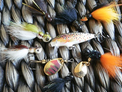 Some hair and feather jigs for trout - Freshwater Fishing Chat