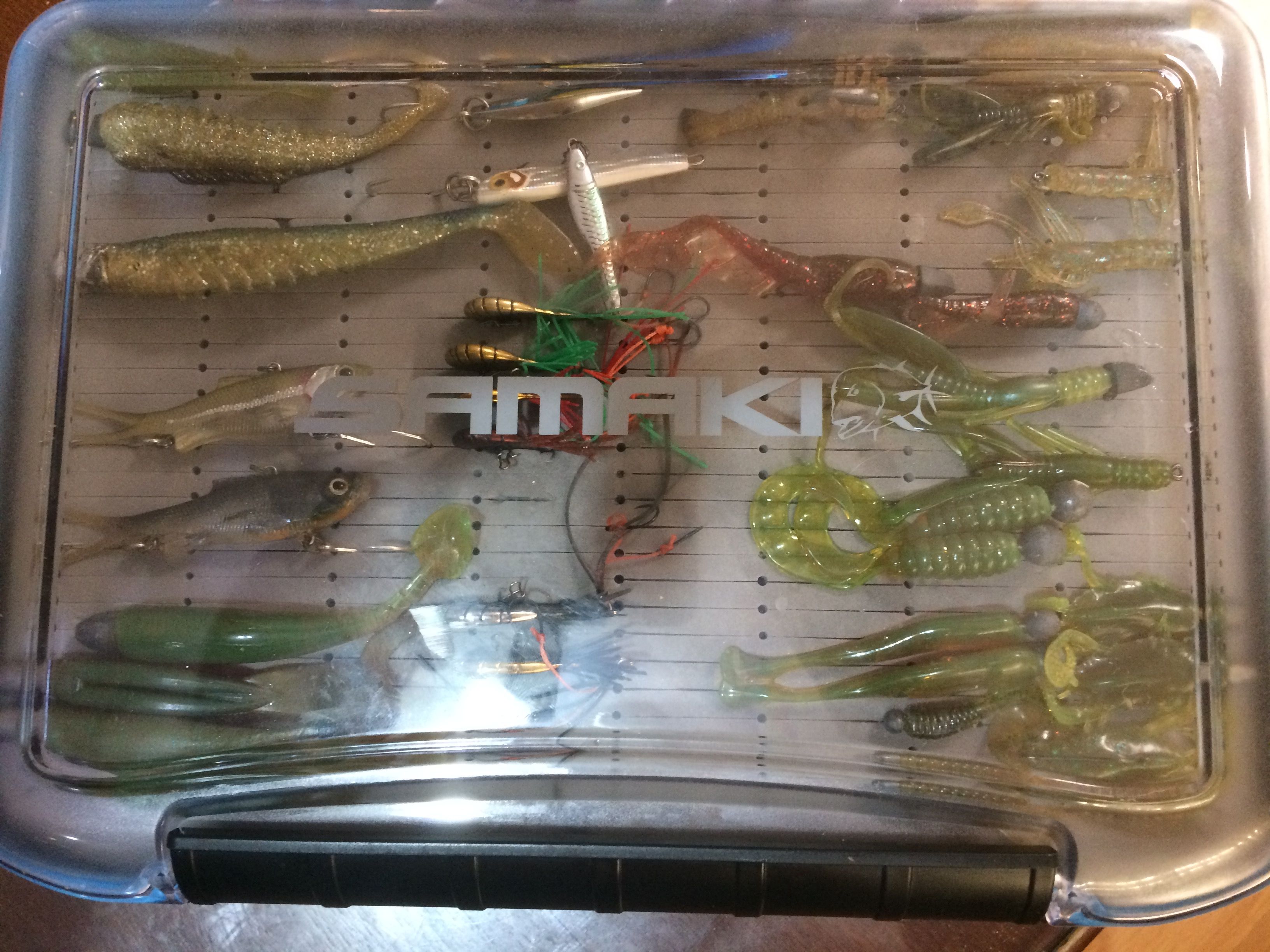 How is everyone storing their soft plastics? - Tackle Talk - DECKEE  Community