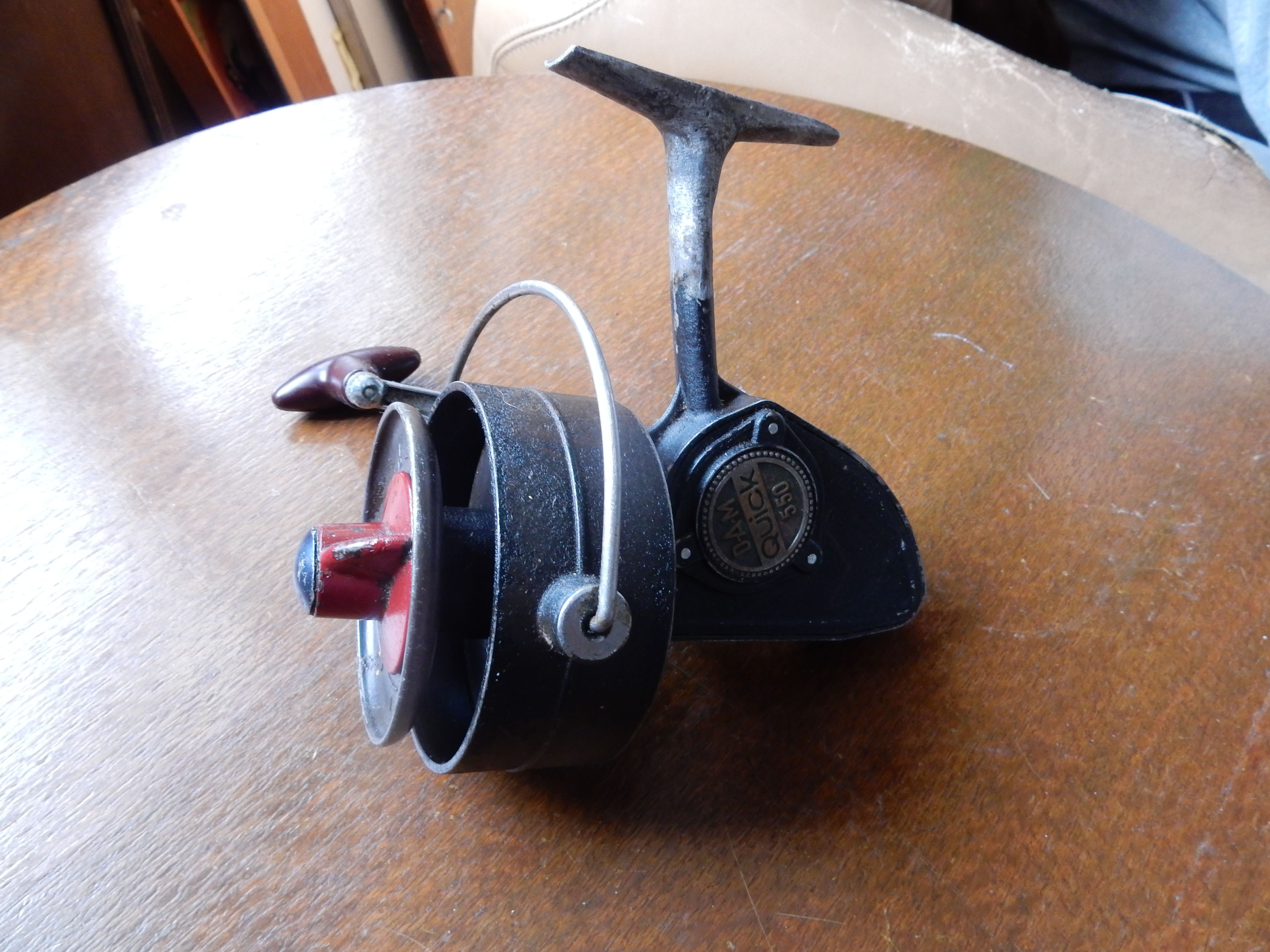 Quick Microlite Fishing Reel Made In West Germany Rare Vintage