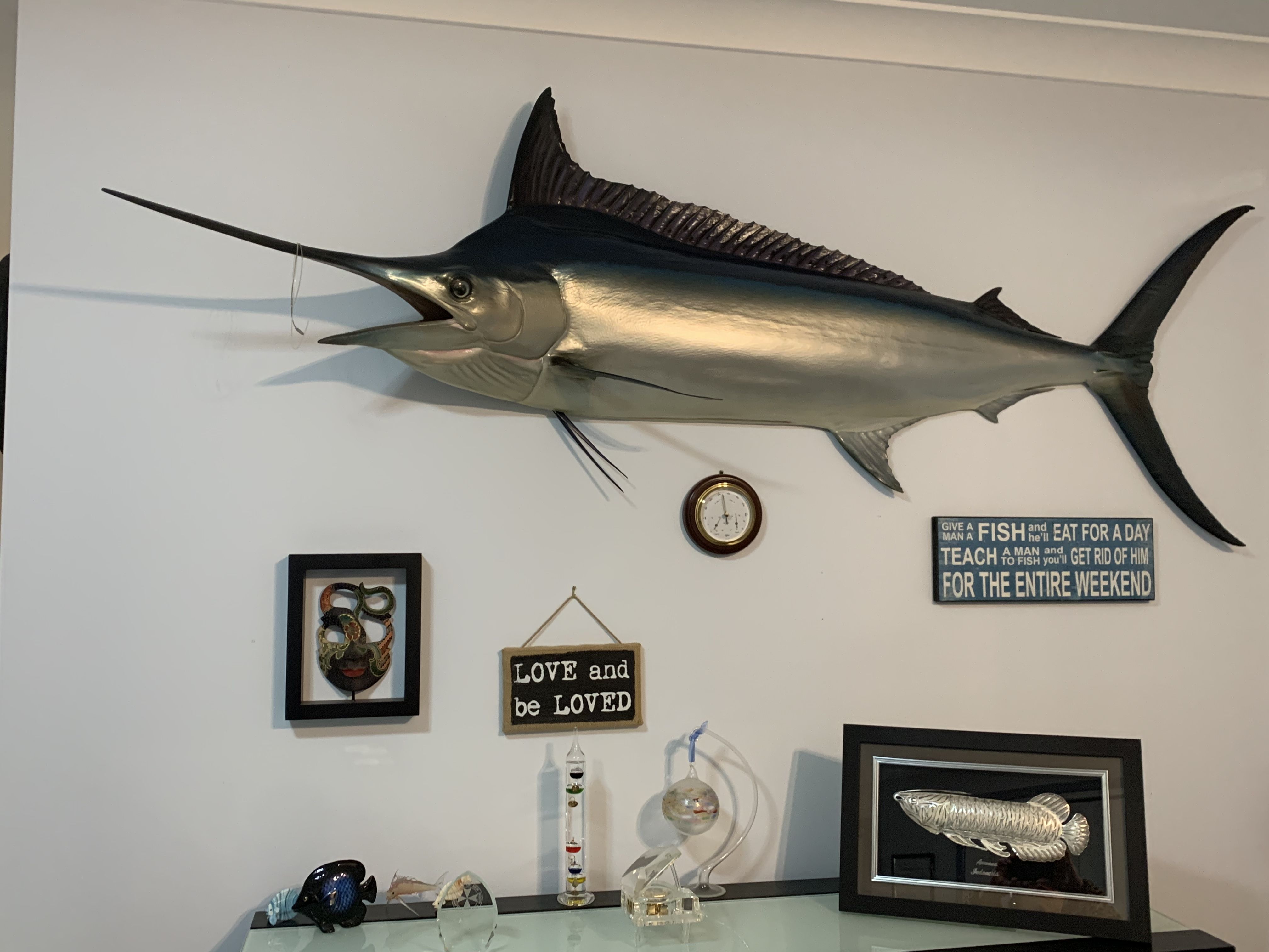 Fish moulds-fish mounts-fish replicas- wall art - The Bar - DECKEE