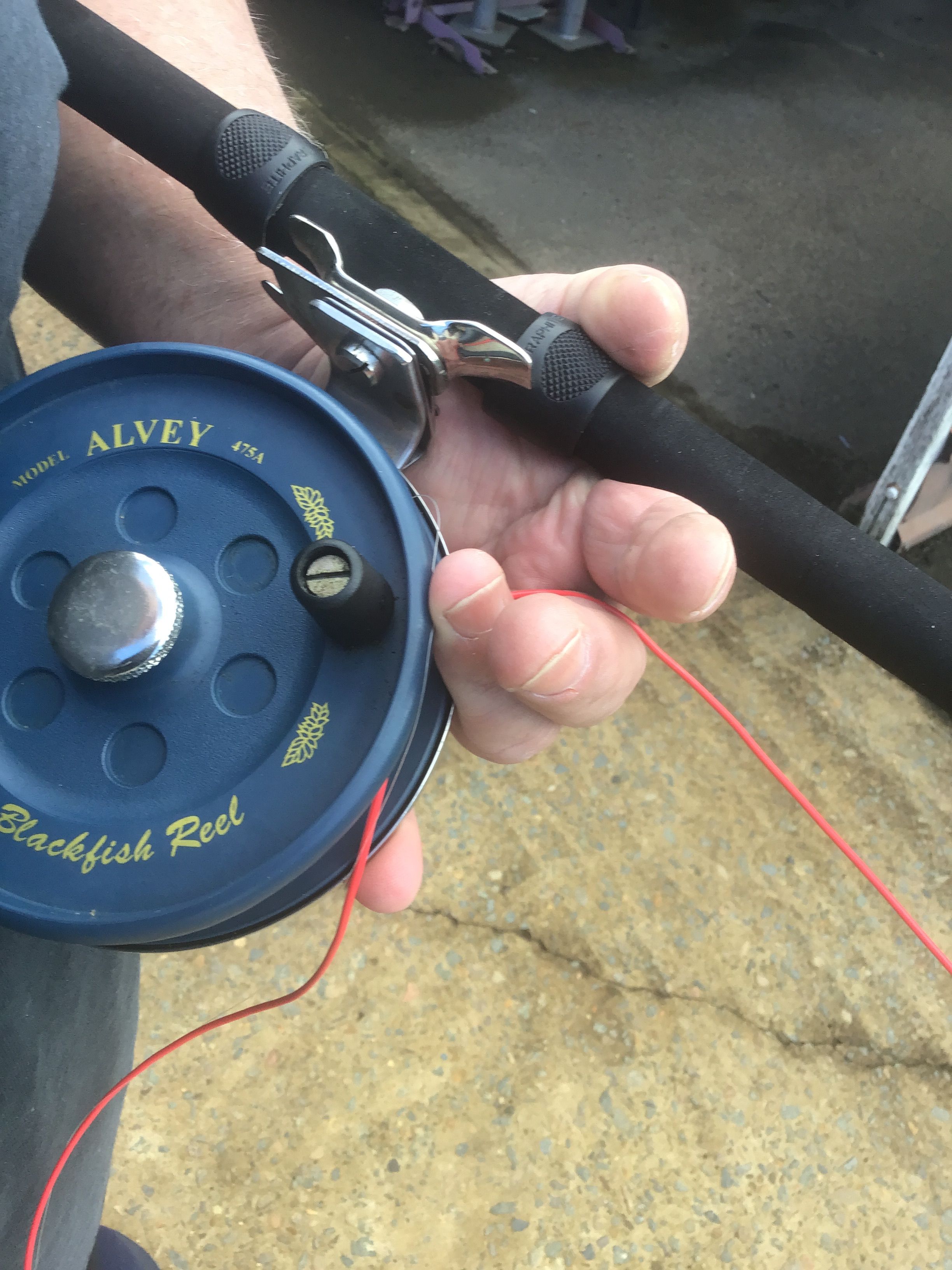 Alvey Luderick Reel - line slipping off lip of spool - Fishing Chat -  DECKEE Community