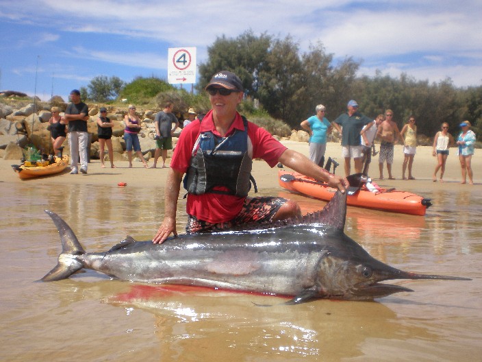 Black Marlin From A Kayak - Gamefishing Reports - DECKEE Community