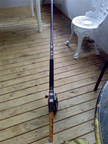 Two Piecing A 14'9 Original Butterworth 1pce Beach Rod - Tackle